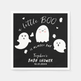Ghost Boo Gender Neutraal Halloween Baby shower Servet