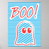 Ghost, Boo!, grappig poster, typografie poster, Poster (Voorkant)