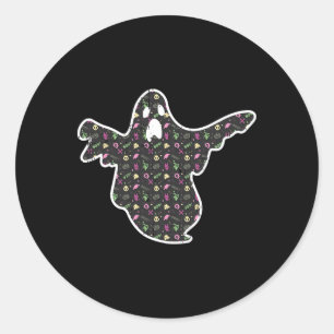 Ghost Boo Grim Reaper pomkin Pattern Easy Hwe Ronde Sticker