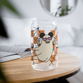 Ghost Boo Halloween Mok, Herfst Halloween Gift Blikvorm Glas
