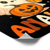 Ghost Boo Havior Yst Funny Halloween Behavior Ther Poster (Hoek)