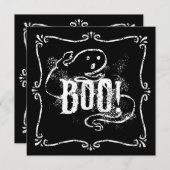 Ghost Boo Kaart (Voorkant / Achterkant)