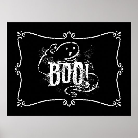 Ghost Boo Poster (Voorkant)