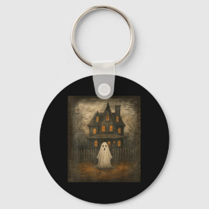 Ghost Boo spookhuis Halloween kostuums Sleutelhanger