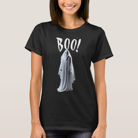 Ghost Boo! T-Shirt (Voorkant)