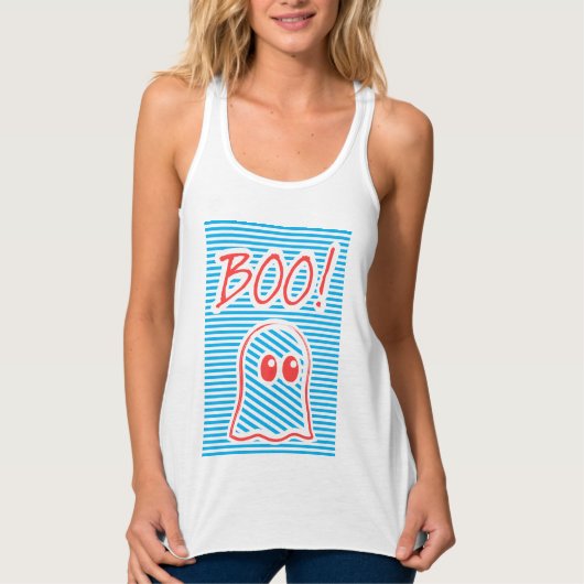 Ghost, Boo! Tanktop (Voorkant)