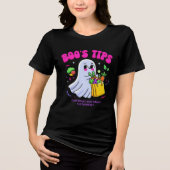 ghost, boo Tri-Blend shirt (Voorkant)