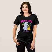 ghost, boo Tri-Blend shirt (Voorkant volledig)