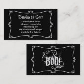 Ghost Boo Visitekaartje (Voorkant / Achterkant)