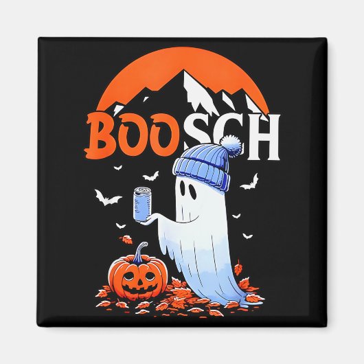 Ghost Boosch Beer Halloween  Magneet (Voorkant)