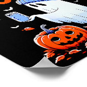 Ghost Boosch Beer Halloween  Poster (Hoek)