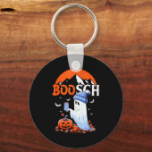 Ghost Boosch Beer Halloween Sleutelhanger (Voorkant)
