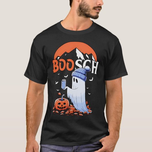 Ghost Boosch Bier Halloween Pullover (Voorkant)