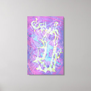 Ghost-Botten Canvas Afdruk