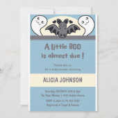 Ghost Boy Leuk Halloween Baby shower Kaart (Voorkant)