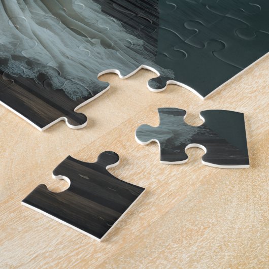 Ghost Bride beroemd gemaakt door Haunted Lake Legpuzzel (Zijkant)