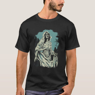 Ghost Bride La Llorona by Haunted Horror Halloween T-shirt