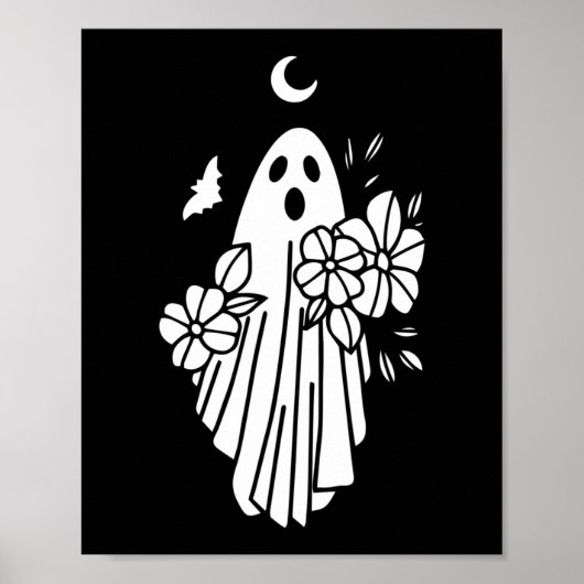 Ghost Bride Lazy Halloween Costume Fun Spirit Ghou Poster (Voorkant)