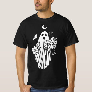 Ghost Bride Lazy Halloween Costume Fun Spirit Ghou T-shirt