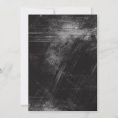 Ghost Bride Mauve Vrijgezellenfeest Kaart (Achterkant)