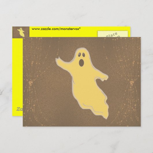 Ghost Briefkaart (Voorkant / Achterkant)