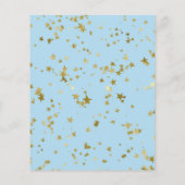 Ghost Budget Halloween Baby shower Uitnodiging (Achterkant)