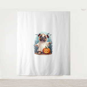 Ghost Bulldog Boo Wandkleed