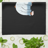 Ghost Bulldog Halloween Hond Theedoek (Gevouwen)