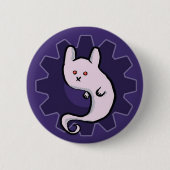 Ghost Bunni Ronde Button 5,7 Cm (Voorkant)