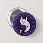 Ghost Bunni Ronde Button 5,7 Cm (Voorkant /achterkant)