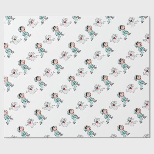 Ghost Cadeaupapier (Vlak)