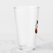Ghost Campfire Halloween Glas (Rechts)