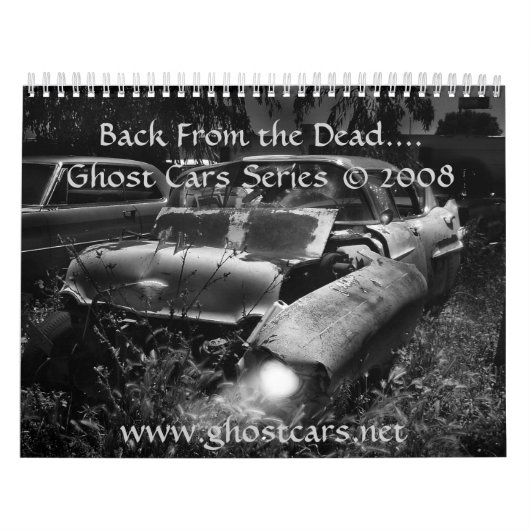 Ghost Cars..........Terug van de dood Kalender (Hoes)