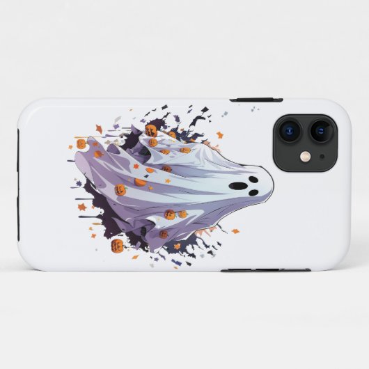 Ghost Case-Mate iPhone Case (Achterkant (horizontaal))