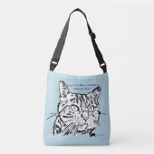 Ghost Cat Bag Crossbody Tas (Voorkant)