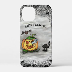 Ghost, Cat, Bat en Pumpkin, Happy Halloween! Case-Mate iPhone Case