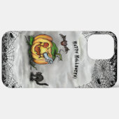 Ghost, Cat, Bat en Pumpkin, Happy Halloween! Case-Mate iPhone Case (Achterkant / Rechts)