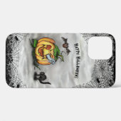Ghost, Cat, Bat en Pumpkin, Happy Halloween! Case-Mate iPhone Case (Achterkant (horizontaal))