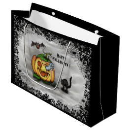 Ghost, Cat, Bat en Pumpkin, Happy Halloween! Groot Cadeauzakje