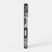 Ghost, Cat, Bat en Pumpkin, Happy Halloween! iPhone 16 Hoesje (Rechterkant)