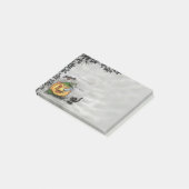 Ghost, Cat, Bat en Pumpkin, Happy Halloween! Post-it® Notes (Schuin)