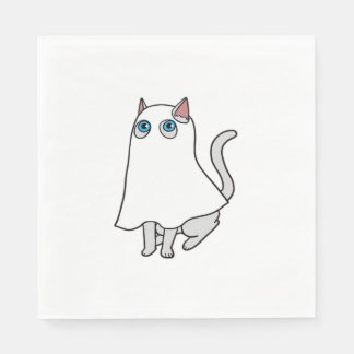 Ghost Cat Classic T-shirt_1 Servet