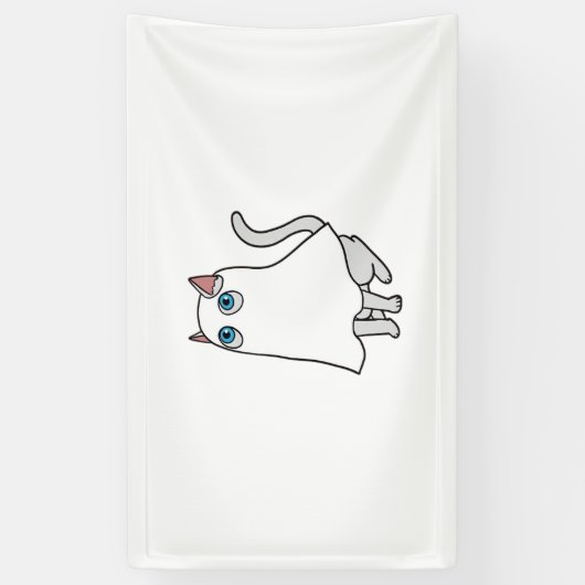 Ghost Cat Classic T-shirt_1 Spandoek (Verticaal)