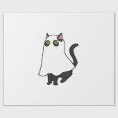 Ghost Cat Classic T-Shirt_2 Cadeaupapier (Vlak)