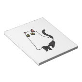 Ghost Cat Classic T-Shirt_2 Notitieblok (Schuin)