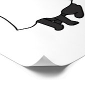 Ghost Cat Classic T-Shirt_2 Poster (Hoek)