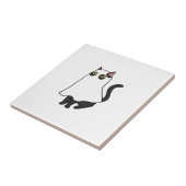 Ghost Cat Classic T-Shirt_2 Tegeltje (Zijkant)