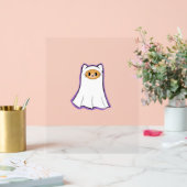 Ghost Cat Classic T-Shirt_3 Acryl Bord (Huwelijk)