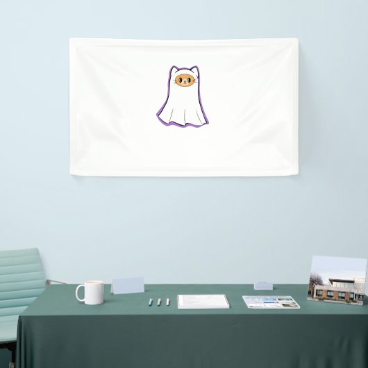 Ghost Cat Classic T-Shirt_3 Spandoek (Beurs)