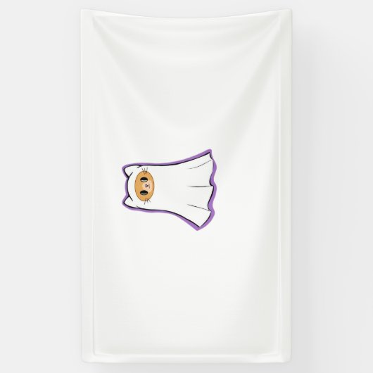 Ghost Cat Classic T-Shirt_3 Spandoek (Verticaal)